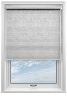 Bamburgh, Silver Breeze - Twist&Fit Roller Blind